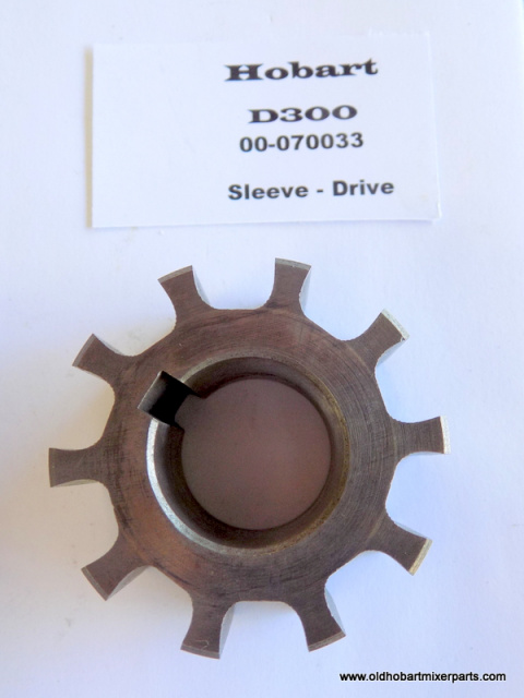thumbnail image 2 of Worm Gear Shaft Assembly With Bushing For Hobart D300 Mixer - Part 00-270533 2 of 6